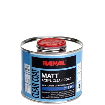 Ranal Hs Matt lakkszett 2+1 ( 0,5 liter lakk+0,25 liter edző )