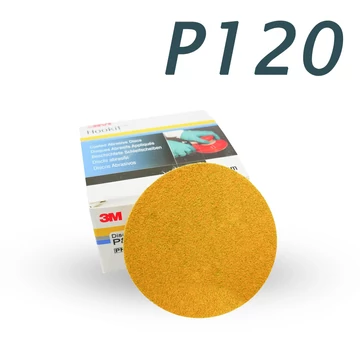 3M 50087 255P+ GOLD HOOKIT P120 75MM
