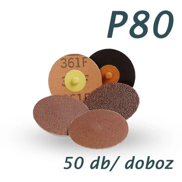 3M 22404 felülettisztító korong P80 75 mm Roloc felfogatással