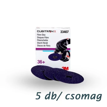 3M 33407 Cubitron II Fíbertárcsa 115 mm x 22 mm 36+ (5 db / csomag)