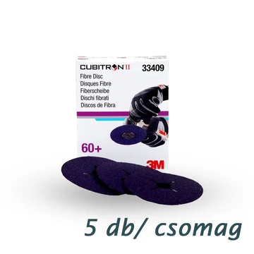 3M 33409 Cubitron II Fíbertárcsa 115 mm x 22 mm 60+ (5db / csomag)