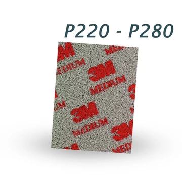 3M Csiszolószivacs 3808 közepes (médium) 115mm x 140mm