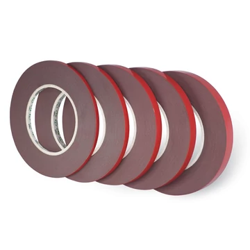 Boll akril kétoldalas ragasztószalag 15mm X 10 m (PIROS)