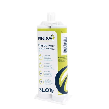 Finixa műanyag javító 'lassú' (3,5 perc) fekete - 50 ml
