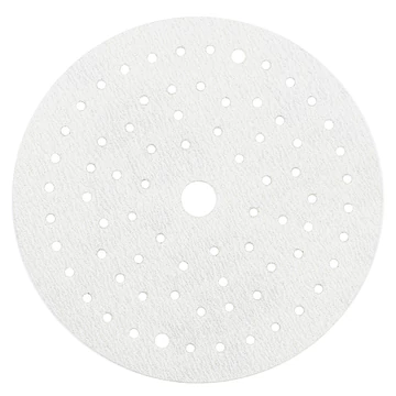 Finixa Sharp White körcsiszoló papír Ř 150 mm - multilyukas  P180