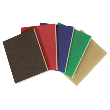 Kovax Kétoldalas csiszoló szivacs SZÜRKE 123 x 98 x 13 mm, MEDIUM P240-280