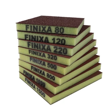 Finixa Kétoldalas csiszoló szivacs 120X98X13mm P120