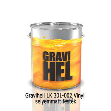Gravihell 1K 301-002 Vinyl selyemmatt festék 1 liter