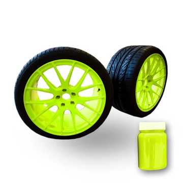 Jelző pigment (neon) 1 gramm sárga színben