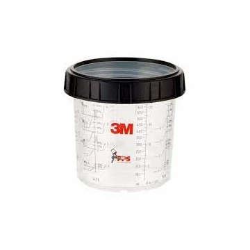 3M 16001 külső tartály és leszorító gyűrű 0,6 l