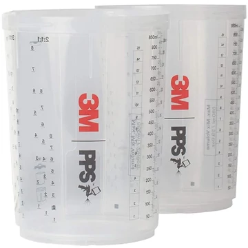 3M 26001 külső tartály és leszorító gyűrű 600ml