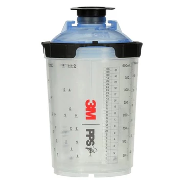 3M 26312 midi belső tartály 0,4  fedéllel és 125 mikr. szűrővel (50 db)