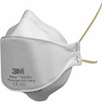 3M 9310+ aura FFP1 összehajtható pormaszk, kilégző szelep nélkül