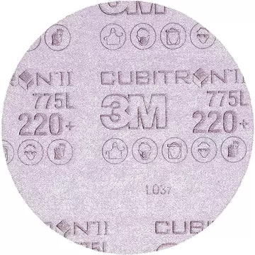 3M 775L Cubitron™ II Hookit™ Csiszolókorong átmérő 150 mm P220