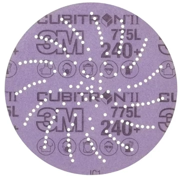3M 775L Xtract Cubitron II multilyukas csiszoló korong, 152 mm, P80