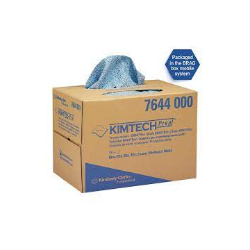 Kimtech Brag dobozos kék törlőkendő lapok KC-7644 (160 lap - 30,5 x 42,5cm)