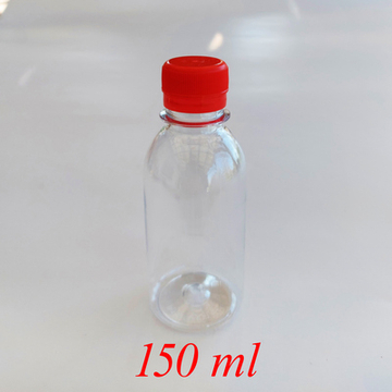PET flakon kupakkal 150 ml