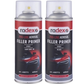 Radex Epoxy primer spray 1K Fekete 400ml