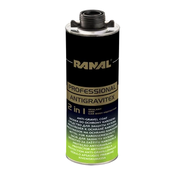 Ranal Kőfelverődésgátló (rücsi) + szórható tömítő 2:1 ben bézs 1 liter