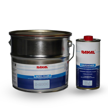 Ranal S-2000 - acryl filler 5+1 2,5 L + 0,5 L