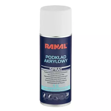 Ranal 1k - acryl filler spray 400 ml SZÜRKE