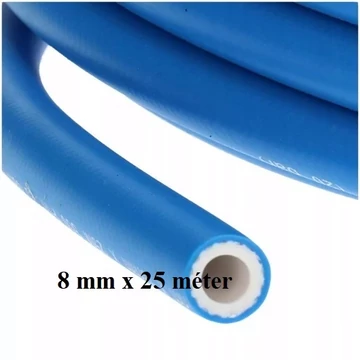 Sico Italko levegőtömlő professional 20 bar 8 mm x 15 mm kék 1 tekercs (25 méter)