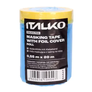 Sico Italko TFR takarófólia ragasztószalaggal 0,55 méter x 20 méter