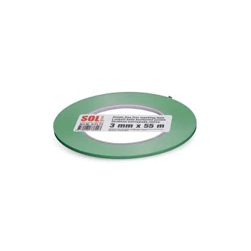 SOLL zöld fine line szalag3Mm x 55 méter