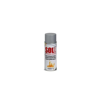 Soll Hőállő festék ezüst 400ml  (600°C)