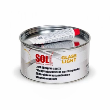 Soll Üvegszálas light poliészter kitt 1L zöld