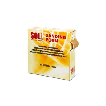 Soll Csiszoló szivacs tekercsben 115X125 mm 25m, sárga P500