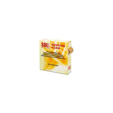 Soll Csiszoló szivacs tekercsben 115X125 mm 25m, sárga P800