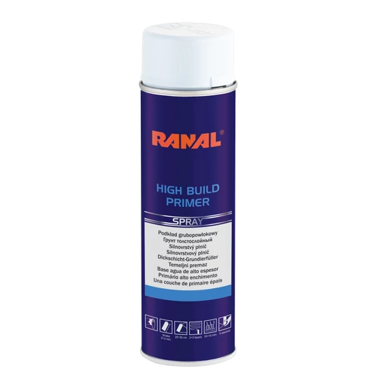 Ranal HB 1K alapozó+ filler  spray 500 ml fehér