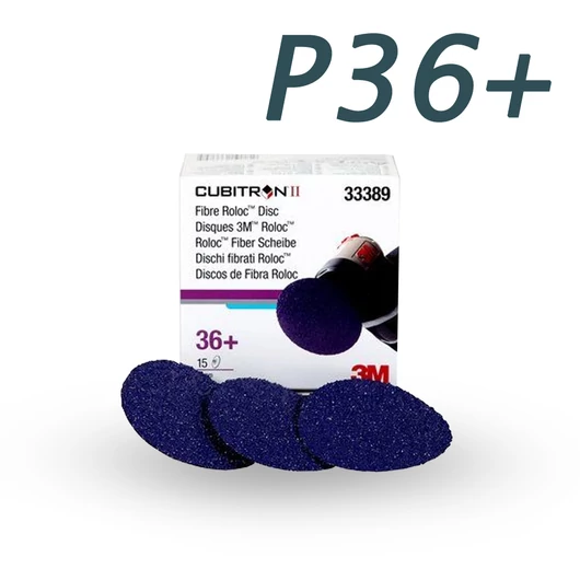 3M Cubitron II Felület tisztító Roloc felfogatással 33389 75mm 36+ (15db.)