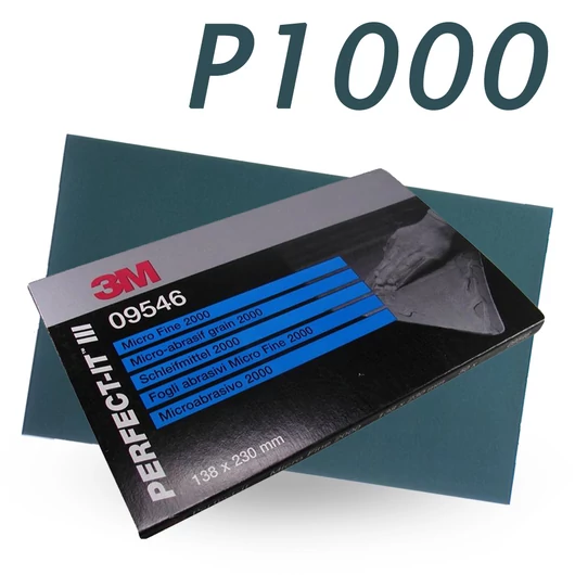 3M nedves csiszoló papír P1000