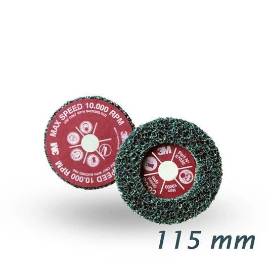 3M Durva tisztítótárcsa 57020 CG-DB kék tárcsa fíberen 115mm x 22mm