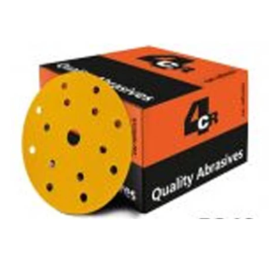 4CR 3050 Gold Velcro P80 csiszolópapír 150mm 15ly