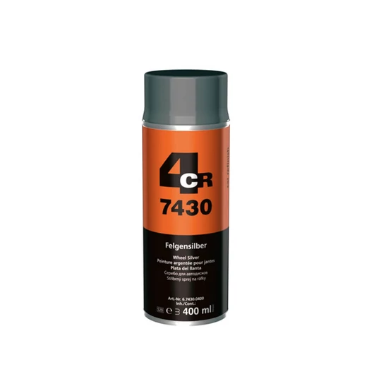 4CR 7430 Keréktárcsa ezüst spray 400ml