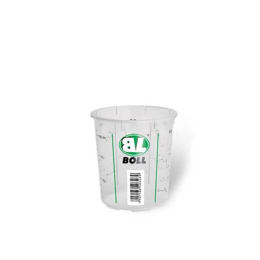 Boll Műanyag keverőedény skálázott, keverési arány jelölt 400ml