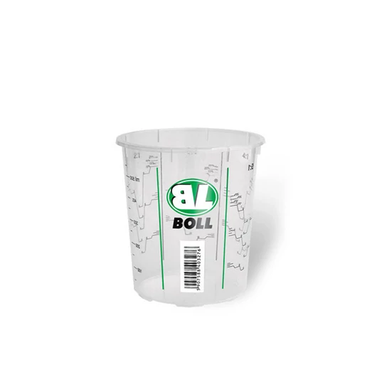 Boll Műanyag keverőedény skálázott, keverési arány jelölt 650ml