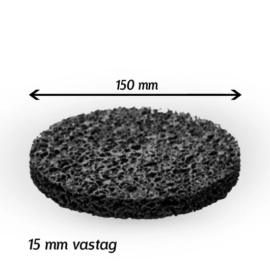 Boll négertárcsa 150 mm fúrógéphez