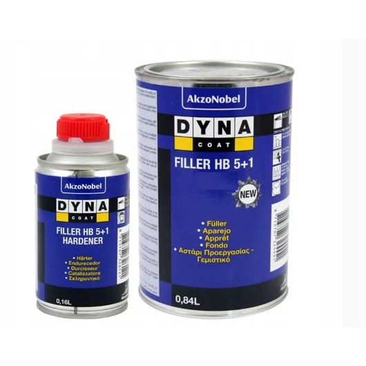 Dyna Filler HB 5+1 Fekete Szett 1L (edzővel)