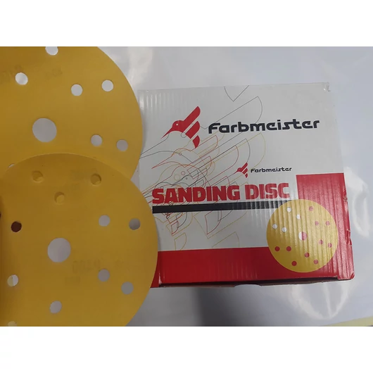 Farbmeister csiszoló korong 15 lyukas átmérő 150 mm P500