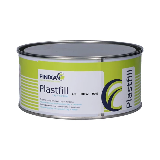 Finixa Plastfill-Polyester putty plastic müanyag részekre 1 kg+edző