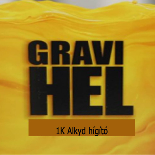 Gravihell 1K Alkyd hígító (201-004 hez) 1 liter