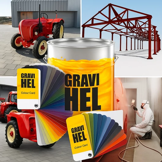 Gravihell 1K 301-002 Vinyl selyemmatt festék szett (1,35 liter)