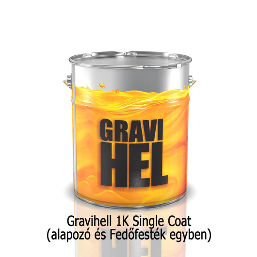 Gravihell 1K 202-014 Alkyd single coat (alapozó+fedő egyben)1 liter