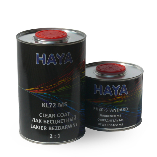 Haya KL72 Ms akril szint lakk liter+0,5 liter PH30 edző 1
