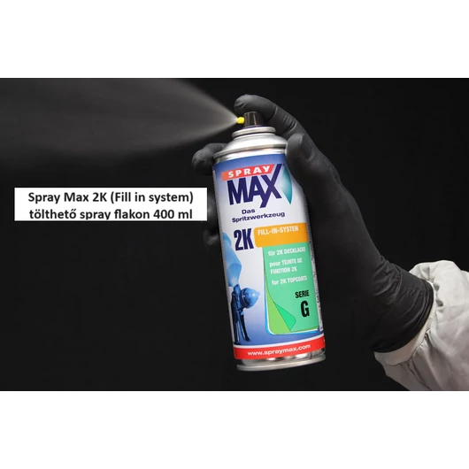 Spray Max 2K (Fill in system) tölthető spray flakon 400 ml