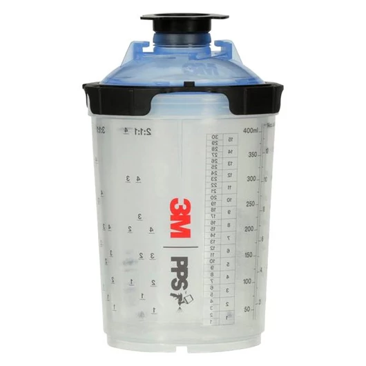 3M 26312 midi belső tartály 0,4  fedéllel és 125 mikr. szűrővel (50 db)